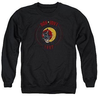 Bon Jovi 1987 Adult Crewneck Sweatshirt