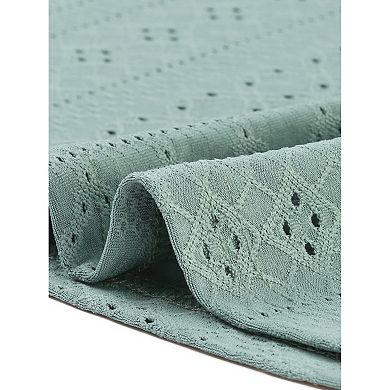 Plus Size Tops For Women Lace V Neck T Shirts Dressy Eyelet Long Sleeve Loose Casual Blouses