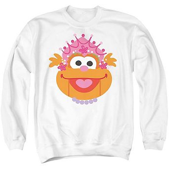 Sesame Street Christmas Nutcracker Zoey Adult Crewneck Sweatshirt