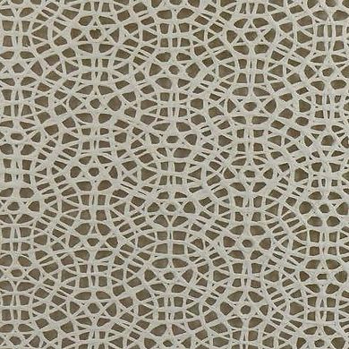 40 Inch Wall Art Decor, Carved Cutout Design, Natural Fiber, Gray Frame