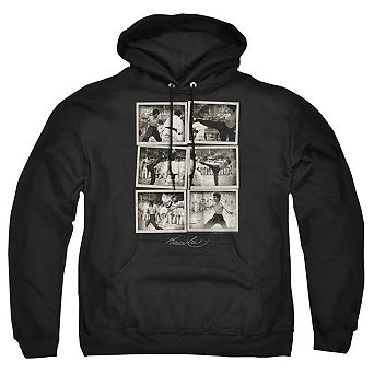 Bruce Lee Snap Shots Adult Pull Over Hoodie