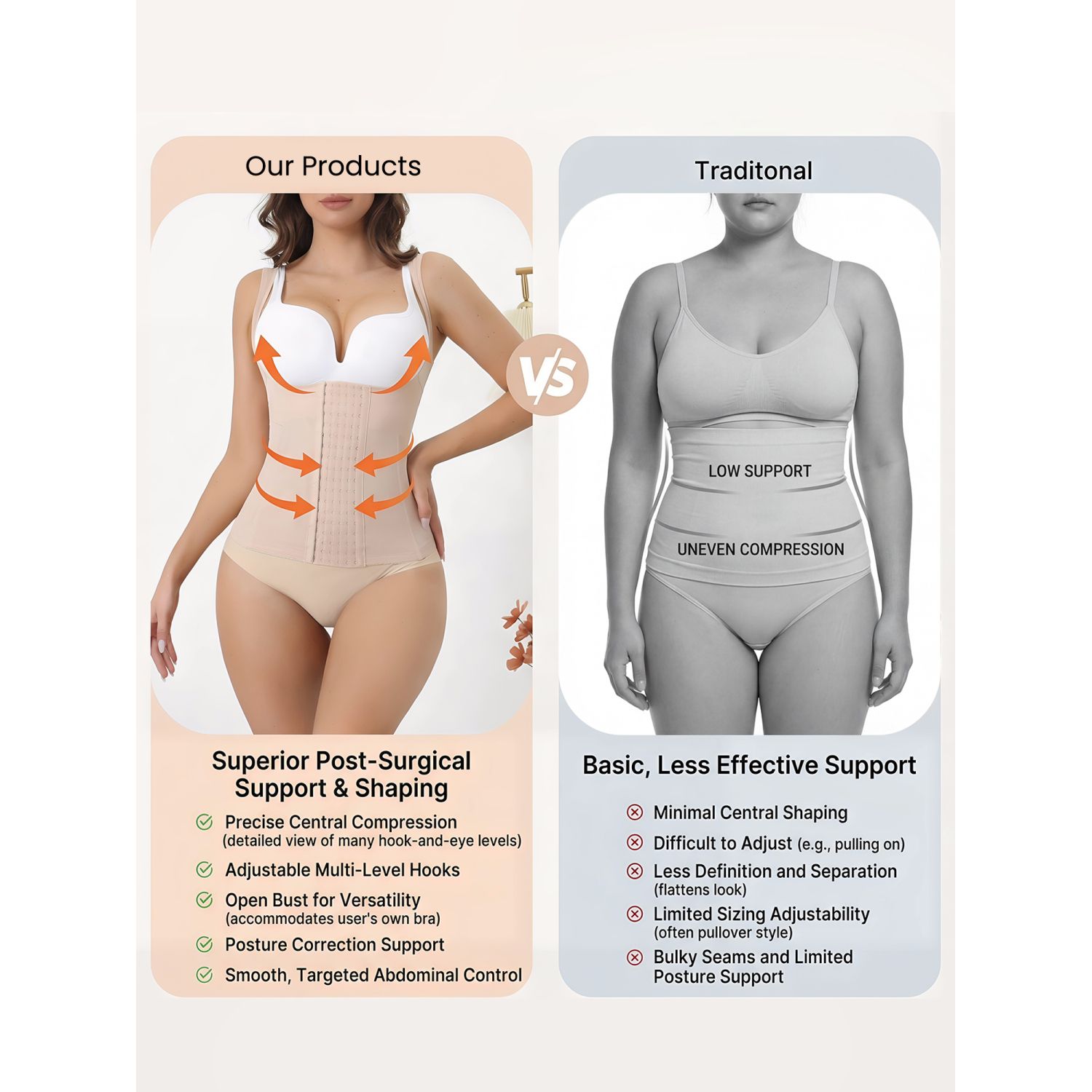 thumbnail image 2 of Lace Push Up Corset Top Women Shaping Belly Control Shapewear Comfortable Gel Bone Base Stylish Body Underwear Afc2d59a 5c4e 4051 Aa5d B25279bbd719.b86919e1ce63cce944fd4ad8aaba9def 2 of 12