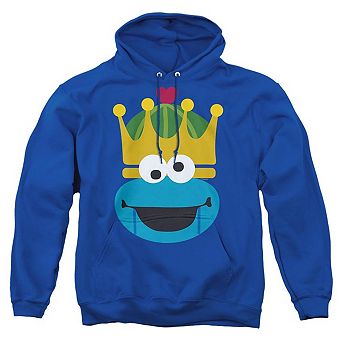 Sesame Street Christmas Nutcracker Cookie Monster Adult Pull Over Hoodie
