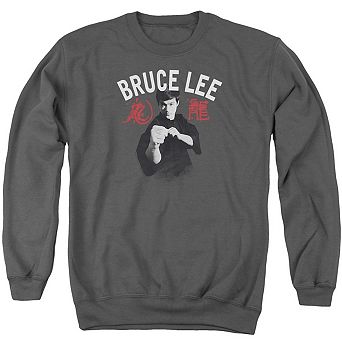 Bruce Lee Ready Adult Crewneck Sweatshirt