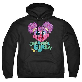 Sesame Street Scribble Head Adult Pull Over Hoodie