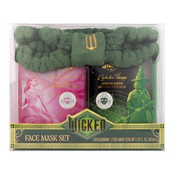 Wicked The Movie Facemask & Headband Spa Set