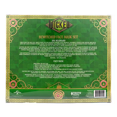 Wicked The Movie Facemask & Headband Spa Set