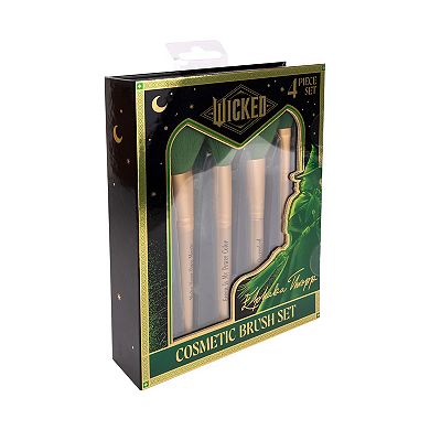Wicked The Movie 4-Piece Cosmetic Brush Set