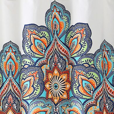 VCNY Home Bohemian Printed Shower Curtain