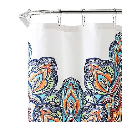 VCNY Home Bohemian Printed Shower Curtain