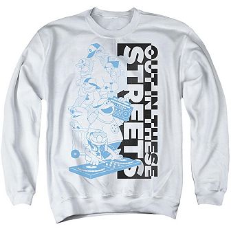 Sesame Street Out In These Streets Adult Crewneck Sweatshirt