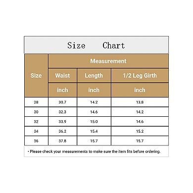 Men's Solid Color Drawstring Elastic Waist Swim Short