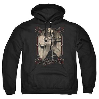 Elvis Presley Elvis Pines Adult Pull Over Hoodie