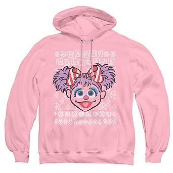 Sesame Street Abby Cadabby Ugly Christmas Adult Pull Over Hoodie