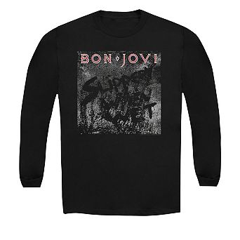 Bon Jovi Slippery Cover Adult Crewneck Sweatshirt