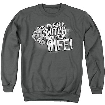 Princess Bride Not A Witch Adult Crewneck Sweatshirt