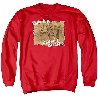 Princess Bride Stormin Da Castle Adult Crewneck Sweatshirt