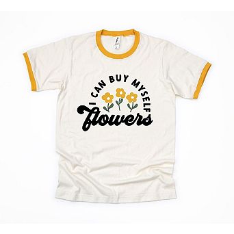 Simply Sage Market I Can Buy Myself Flowers Ringer Tee
