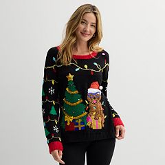 Women s Christmas Sweaters Dress for the Occasion in Holiday Sweaters Kohl s