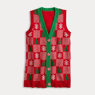Women's Jollidays Sleeveless Button Front Vest