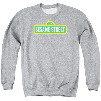 Sesame Street Logo Adult Crewneck Sweatshirt