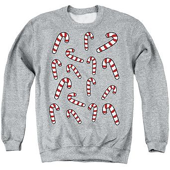 Candy Cane Christmas Crew Unisex Adult Crewneck Sweatshirt Sweater