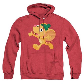 Sesame Street Furry Friend Little Mouse Adult Heather Hoodie