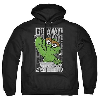 Sesame Street Go Away Adult Pull Over Hoodie