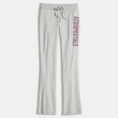 Juniors' Aeropostale Fit and Flare Fleece Pants - Main Image
