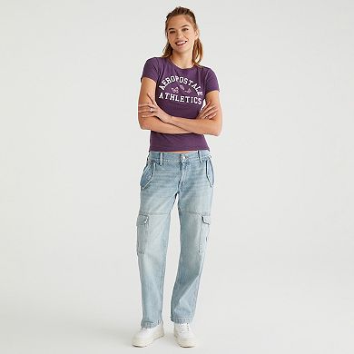 Juniors' Aeropostale Low Rise Cargo Pants