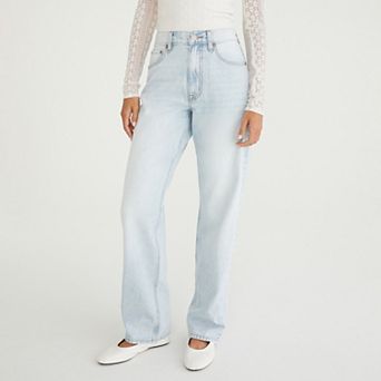 Juniors' Aeropostale 90's Super High Rise Baggy Jeans