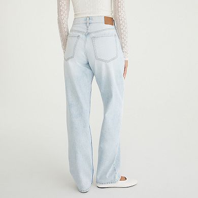 Juniors' Aeropostale 90's Super High Rise Baggy Jeans