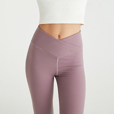 Juniors' Aeropostale Airsoft Crossover Bootcut Leggings