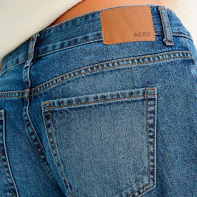 Juniors' Aeropostale Low Rise Baggy Wide Leg Denim Jeans