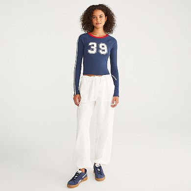Juniors' Aeropostale Long Sleeve Graphic Tee