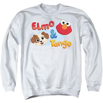 Sesame Street Furry Friends Forever Elmo & Tango Adult Crewneck Sweatshirt