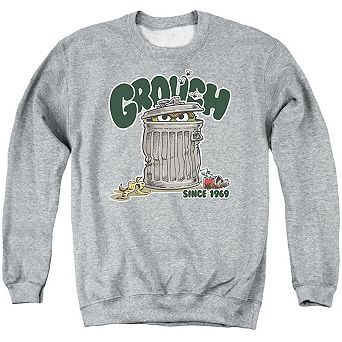 Sesame Street Grouch Adult Crewneck Sweatshirt