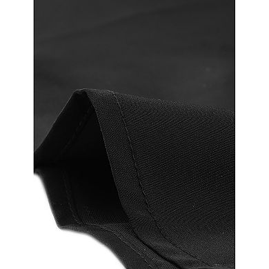 Plus Size Dress For Women V Neck Cape Sleeve Midi Bodycon Cocktail Dress