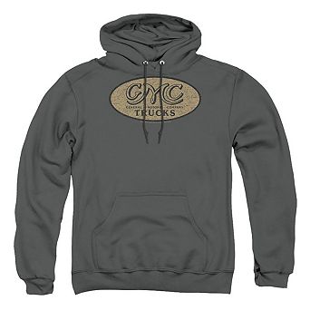 Gmc Vintage Oval Logo Adult Pull Over Hoodie