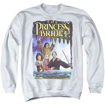 Princess Bride Alt Poster Adult Crewneck Sweatshirt