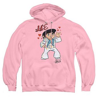 Elvis Presley Lil E Adult Pull Over Hoodie