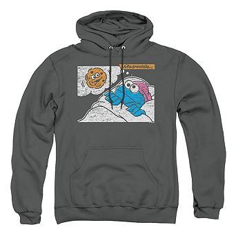 Sesame Street Meanwhile Adult Pull Over Hoodie