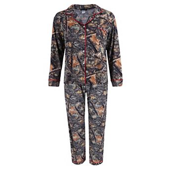 Women's Camo Print Pajama Set