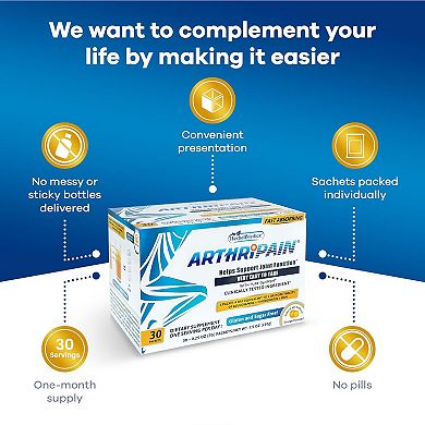Arthripain Joint Support - Sugar-free Powder For Joint Juice - 30 Sachets