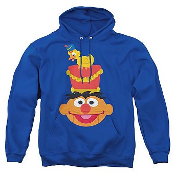 Sesame Street Christmas Nutcracker Ernie Adult Pull Over Hoodie