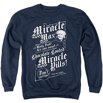 Princess Bride Miracle Max Adult Crewneck Sweatshirt
