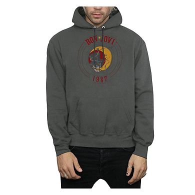 Bon Jovi 1987 Adult Pull Over Hoodie