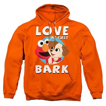 Sesame Street Furry Friends Forever Love At First Bark Adult Pull Over Hoodie