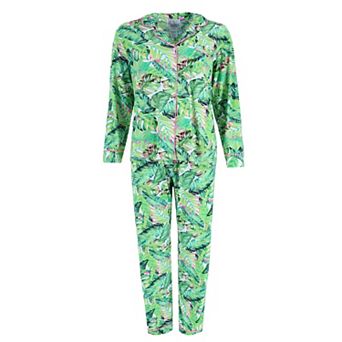 Women's Hawaiian Notch Pajama Set