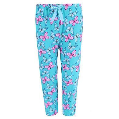 Elegant Emily Women's Butterfly Capri Set